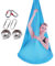 PRMTYUP Columpio De Yoga, Columpio EláStico De Aire Antigravedad, Kits De Hamacas De Yoga De 4 M, Hamacas Duraderas, Telas AéReas para Yoga, Equipo De Danza AéRea para Pilates,11,4 * 2.8m