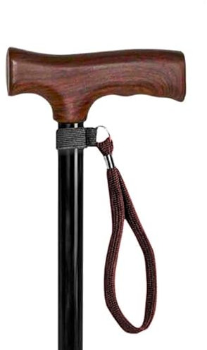 Lifeswonderful - Paire de Sangles Dragonnes Courroies pour Canne Bâton de Marche (Marron)