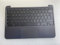 Reposamanos para teclado HP HP Chromebook 11 G4 851145-031, inglés del Reino Unido