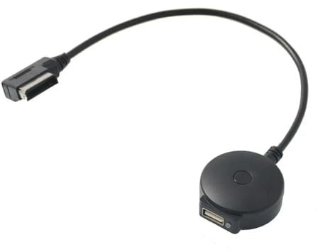 FDWPJYO pour AMI MDI Bluetooth Adaptateur Audio Aux USB Câble Femelle pour Audi A4 A6 Q5 Q7 2009 2010 2011 2012