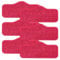 High Performance Microfiber Pads Designed for Steam Mops Spotless Floors After Every Use (6 Pack)