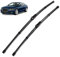Juego de escobillas limpiaparabrisas para Audi A5 (2008-2016), limpiaparabrisas, limpiaparabrisas, limpiaparabrisas, 24+20