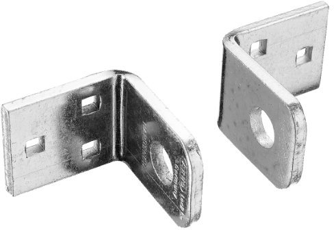 Abus 33713 Oeillet en équerre pour cadenas 115/100 mm Blanc