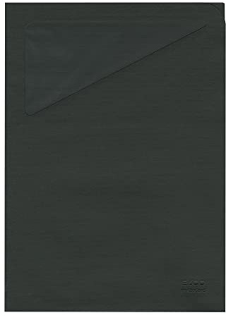 Elco 29451.25 Prestige Organisationsmappe mit Leinenstruktur, 220 x 310 mm, 115 g, schwarz