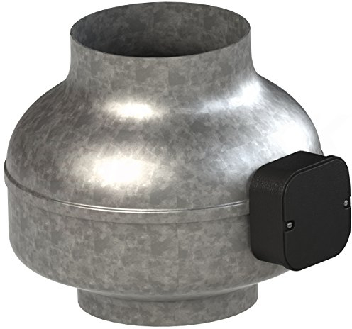 MKK Radial Rohrventilator Ø 150 mm verzinkt Abluft Zuluft Rohrlüfter Rohr Lüfter Absauglüfter Industrielüfter Absaugung Dach Absaug- Ventilator