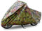 sourcing map Housse de Protection Bâche pour Moto Scooter Couverture Etanche Imperméable en Polyester 190T protège votre moto de la pluie, Rayon UV, poussière, Taille: XXL, Couleur: Camouflage