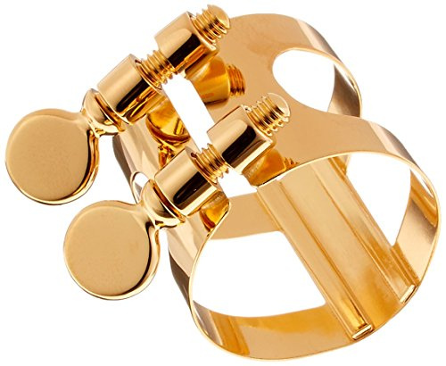 D.BONADE B♭ Clarinet Ligature Reverse Tightening Gold Plated (Gold Plated) Finish (2250UG)