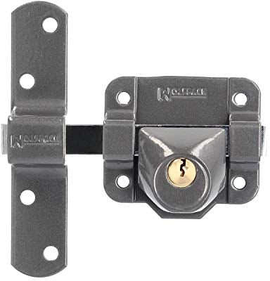 WOLFPACK LINEA PROFESIONAL - Cerrojo b-9 llave solo pasador de 140mm cilindro redondo de 40mm