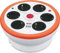 Garza Power - Regleta Circular con 6 enchufes + 2 USB | Ladrón múltiple 1.4 Metros | con Interruptor y guardacable | Cable H05W-F 3G | Color Naranja
