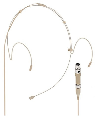 SubZero Headset-Mikrofon, kompatibel mit AKG-Funksystemen, beige