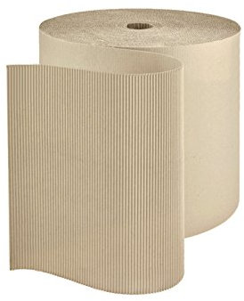 KK Verpackungen 8 Rollenwellpappe 0,50 x 70 m entspricht 280 m² Wellpappe auf Rolle