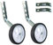1 Paar Stützräder für Kinderfahrrad | Stützrad | Laufräder | Kinderrad Fußstütze | Fahrrad Lernhilfe | Kind Stabilisatioren | Trainingslaufräder | Fahrradlernhilfe 18 Zoll