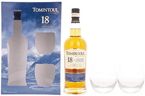 Tomintoul 18 Years Old Single Malt Scotch Whisky THE GENTLE DRAM (1 x 0.7 l)