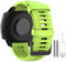 ANBEST Armbändern Kompatibel mit Garmin Instinct/Instinct 2 Armband, Weiches Silikon Uhrenarmband Sport Ersatzarmband für Garmin Instinct, Grün
