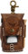 Tourbn Mini Vintage Leder Golfballtasche Klassischer Tee Halter Pitchgabel Träger