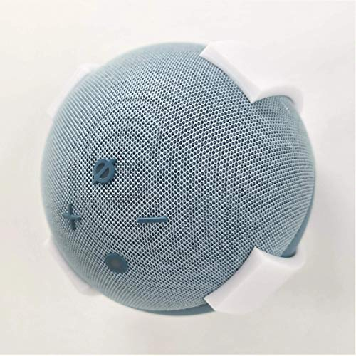 Echo Dot 4. Generation Wand- / Deckenhalterung, 4 Schließe (weiß)