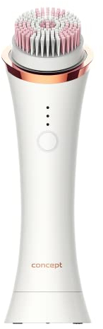 Concept Hausgeräte PO2000 Perfect Skin Elektrische Schall-Gesichtsbürste Gesichtsreinigungsbürste 3 Geschwindigkeiten Gesichtsbürste Gesichtsmassagegerät Wasserdich: IPX6 USB Wiederaufladbar