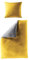 Bierbaum Bettwäsche UNI 3714, Mako-Satin, Made in Germany, curry 40, 135x200 + 80x80 cm