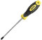 WOLFPACK LINEA PROFESIONAL - Destornillador Mango Bimaterial Phillips Nº 2 / 100 mm. Destornillador Plano, Cromo Vanadio,