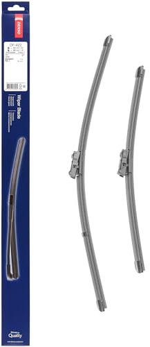 DENSO Flachwischer-Set DF-422 (550/400 mm, Linkslenker): Zwei leise, langlebige Wischer mit aerodynamischem Design. OEM-Qualität, breite Kompatibilität, 2 Jahre Garantie.