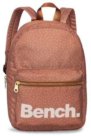 Bench kleiner Damen Rucksack Frauen Daypack Backpack 64158, Farbe:Cognac