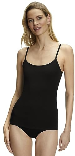 FALKE Damen Daily Comfort 2-Pack Unterwäsche bequemes Unterhemd hautfreundlich ärmellos mit Rundhals Ausschnitt im Multipack schnelltrocknende atmungsaktive nachhaltige Baumwolle 2 Stück