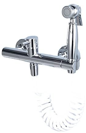 SWHC Bidet Handbrause, Warm und Kalt Bidet Brause Jet Spray Toilet Hochdruck Bidet Toilettensprüher Tragbarer Toiletten Bidet Sprühkopf WC Sprühpistolendüse für Körperpflege