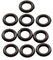 10x O-Ring passend für Luft Gemisch Einstellschraube Dellorto PHVA, PHBN – für 12–17,5 mm Vergaser – Dichtung für Gemischschraube