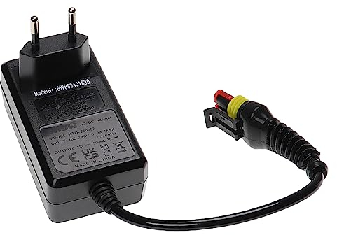 vhbw Netzteil kompatibel mit Husqvarna Automower 305 (ab BJ 2016), 308 (ab BJ 2016) Rasenmäher, Mähroboter