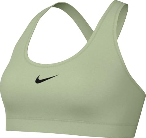 Nike DX6817-343 W NK SWSH LGT SPT Bra Sports Bra Damen Honeydew/Black Größe XS