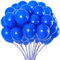 JARTTY Palloncini Blu Scuro 100 Pezzi 12 Pollici Opaco Lattice Elio Palloncino Ragazzi Fidanzamento Matrimonio Anniversario San Valentino Festa Compleanno Baby Shower Decorazioni