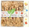 Cartoons verbrannt Holzlöffel Besteck Set Geschenkidee für Kochen und Servieren Utensilien Küchenutensilien Erwärmung Geschenke Kochgeschirr Geschenke für Kochliebhaber Satz von 6 Stück [6 Pack-Dog]