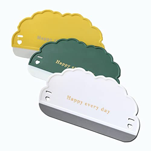 Multi-Purpose Silicone Shower Squeegee for Window, 6 PCS Shower Squeegees for Glass Doors Bathroom Wiper Small Squeegee Household Squeegees for Windshield