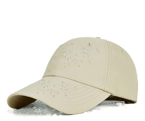 YAMEE Baseball Cap Unisex wasserdichte,Baseballkappe Herren Outdoor-Hut Schnell trocknender,Sonnenhut Basecap Herren Atmungsaktiven,Sommer Mützen für Herren