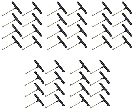 TsoLay 40 Stück Schlittschuh Skate Schnürsenkel Schlittschuh Rollschuhe Spannung Werkzeug Schlittschuh Skate Spitzen Spanner Hockey Schlittschuh Skate Spitzen Trampolin Werkzeug