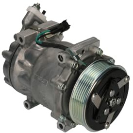 BOSCH 1 986 AD1 014 Compressore aria condizionata con istruzioni montaggio con anello tenuta