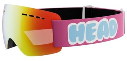 HEAD Junior Schneebrille Solar FMR Red | Kinder; Farbe Rot; Größe Einheitsgröße; für Ski und Snowboard