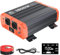 1500W/3000W Inversor 12V 220V-230V Onda Pura Convertidor DC AC Transformador de Voltaje para Coche Camion y Pantalla LED con 2 EU Tomas de Corriente y Salidas USB y Tipo-C de 3,4A y Mando a Distancia