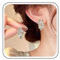 Cybche Boho Pendientes De Cristal De La Flor Del Perno Prisionero De Oro De Diamantes De Imitación De La Hoja De La Flor Del Racimo Cz Pendientes Brillantes De Cristal De La Hoja Colgante Pendientes