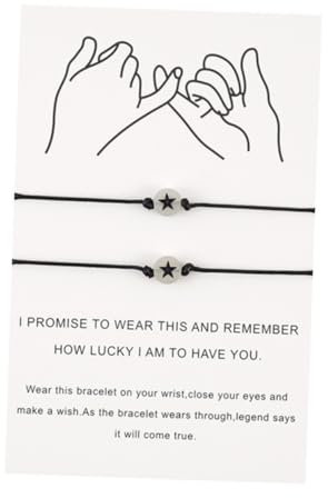 SHERCHPRY 1satz Pentagram Handgemachte Freundschaftsarmbänder Für Leichte Tragbare Armkette Für Besondere Anlässe Und Tägliches Tragen Strahlt Im Dunkeln