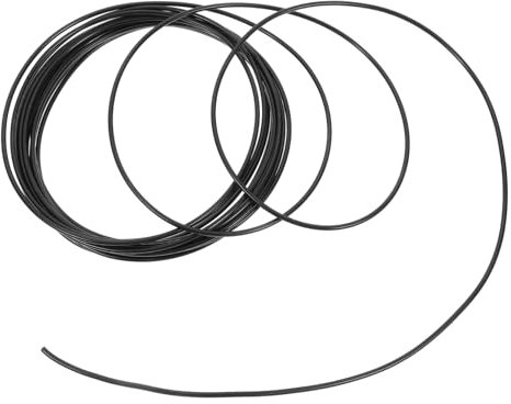 BAZEITFLOW Aluminiumdraht Bonsai-Training biegbar dünn Biegen Bildhauerei bonsai draht bonsai werkzeug Kabelbonsai pflanzenzubehör pflanzen draht Bonsai-Draht-Kit flexibler Bonsaidraht Black