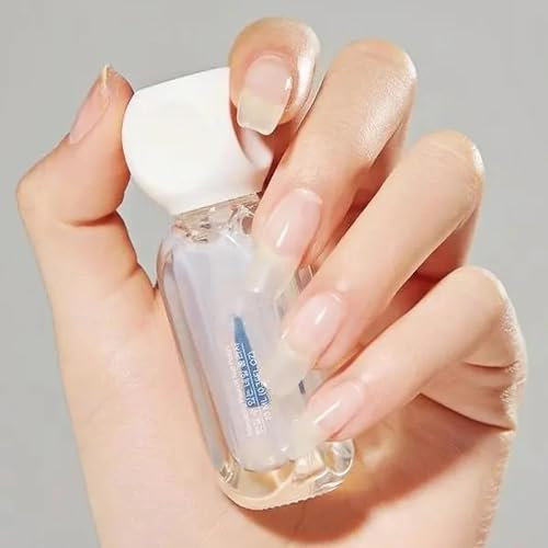 Quick Dry Nail Polish - Clear Top Coat Nail Polish - Transparent Nails Protection - Glossy Finish & Long Lasting Water Based Top Coat for Multiple Colors