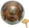 Elektronisches Reaktionsspiel – Interaktiver Stressball mit Impulsfunktion | Wiederverwendbares Partyspielzeug aus ABS-Kunststoff, Praktisches Unterhaltungszubehör für Gruppenaktivitäten (Gold)