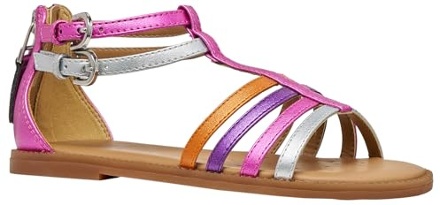 Geox JUNIOR GIRL J SANDAL KARLY GIRL SANDALS FUCHSIA/SILVER 28_EU