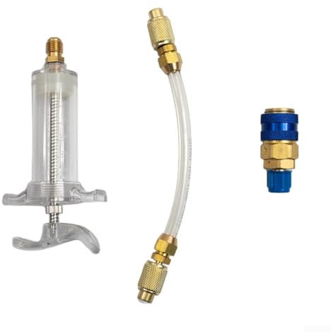 30ml para el inyector de aceite de R134a con la conexión rápida lateral baja para los usos de la HVAC