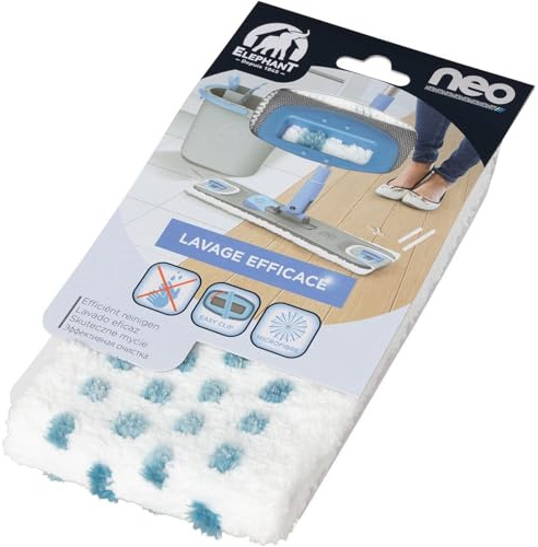ELEPHANT – Housse de Lavage Pratique pour Serpillière, Protection Durable et Réutilisable - Lot de 2 - vendu par Lot