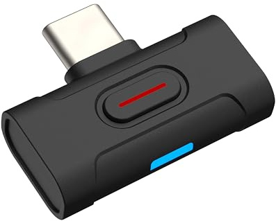 KGUSS xDuoo MX-C1 Hi-Res Bluetooth 5.4 Transmitter USB-C - Support SBC/aptX/aptX HD/aptX Adaptive/LE-AUDIO/LC3/aptx Lite, Low Latency Bluetooth Adapter for PC/Phone/Tablets/PS5/Switch