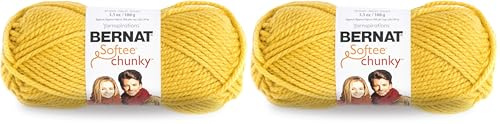 BERNAT Softee Chunky -100G- Glowing Gold (Pack of 2)