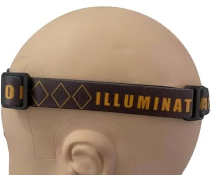 AHOLUX Elastisches Ersatz-Stirnband für Stirnlampen | verstellbar, rutschfest, komfortables Kopfband, für Outdoor, Camping, Wandern