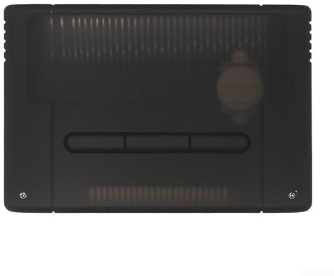 3000 Zoll Speicherkarte für Snes SFC Konsole | ABS-Material, USB-Update, tragbares Design für Retro-Gamer, schwarz/weiß (für JPN EU Schwarz)